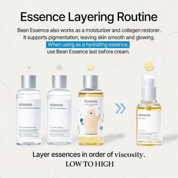 Bean Essence Hyaluronic Glass Skin Serum 50ML - Image 7