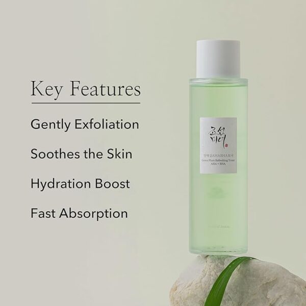 Green Plum Refreshing Toner: AHA +BHA 150ML - Image 4