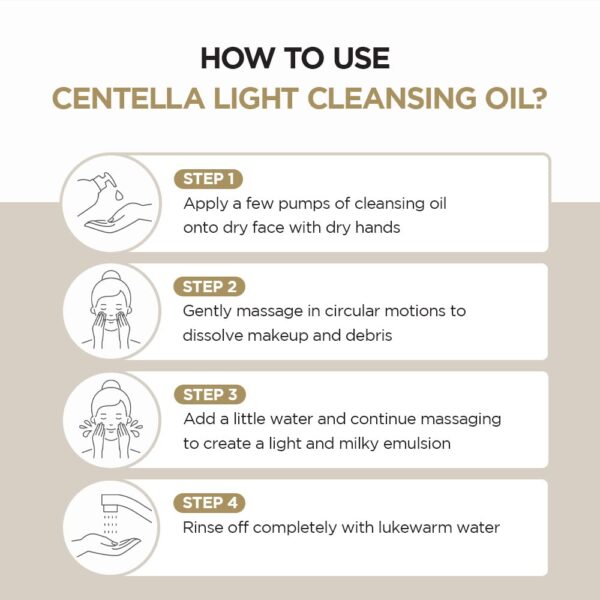 Madagascar Centella Light Cleansing Oil 200ML - Image 7