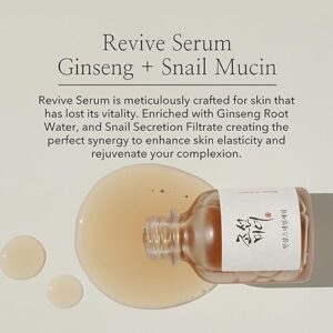 Revive Serum: Ginseng + Snail Mucin 30ML