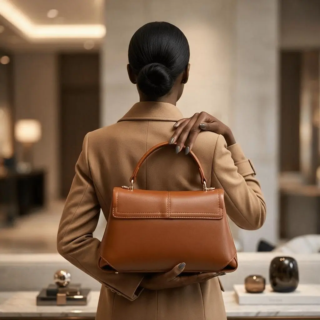The Herper Mini Satchel Bag by Versse - Image 2