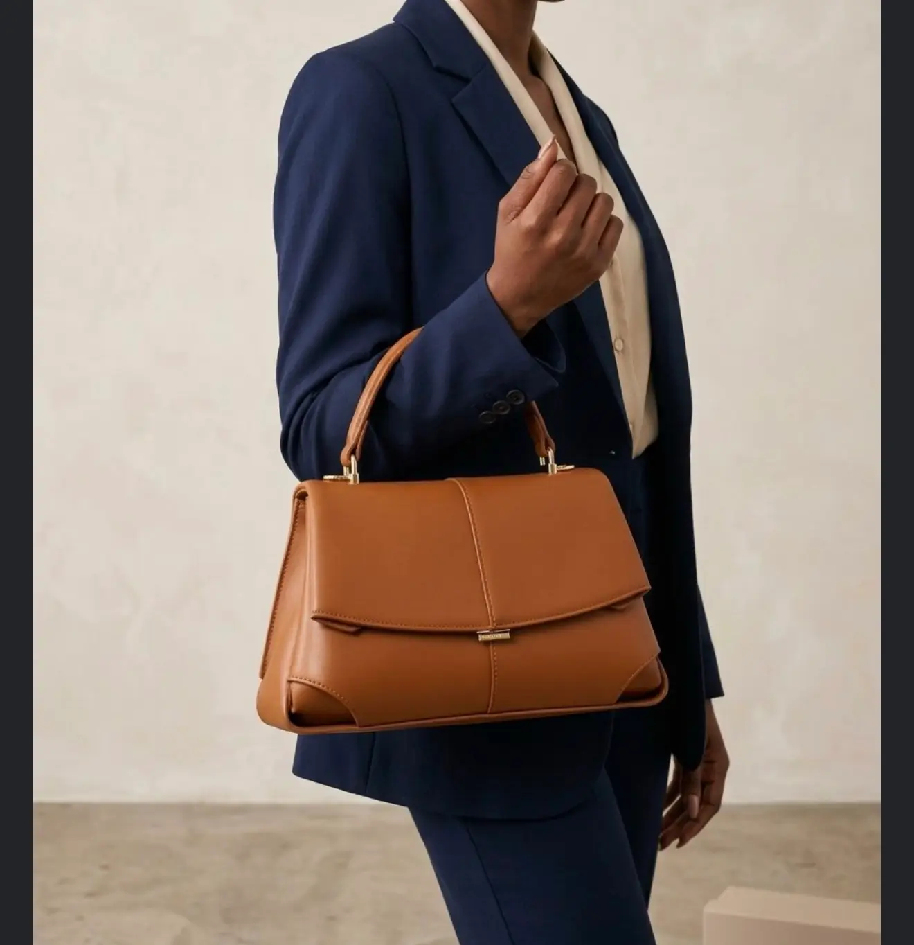 The Herper Mini Satchel Bag by Versse - Image 3