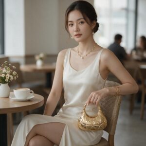 The Liquid Prism Moon Bag