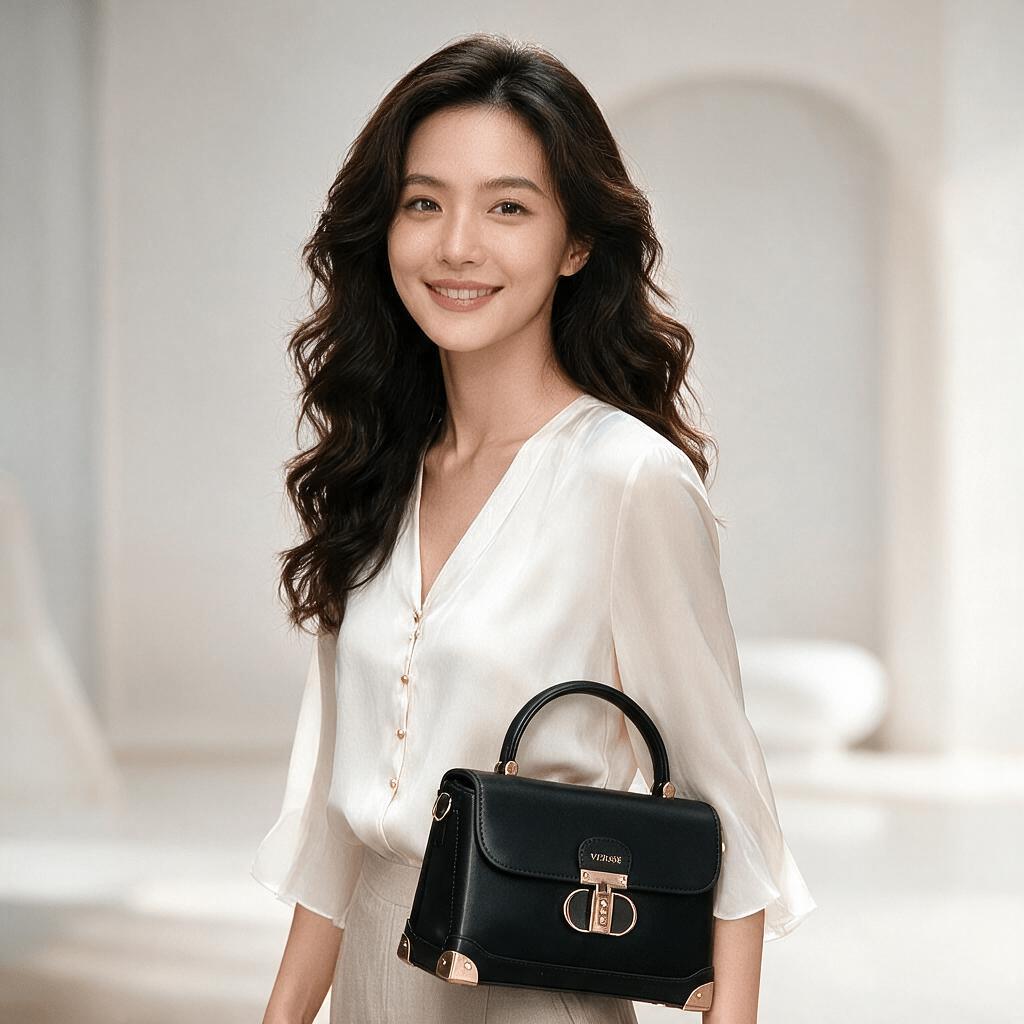 The Windsor Luxe Handbag by Versse - Image 5