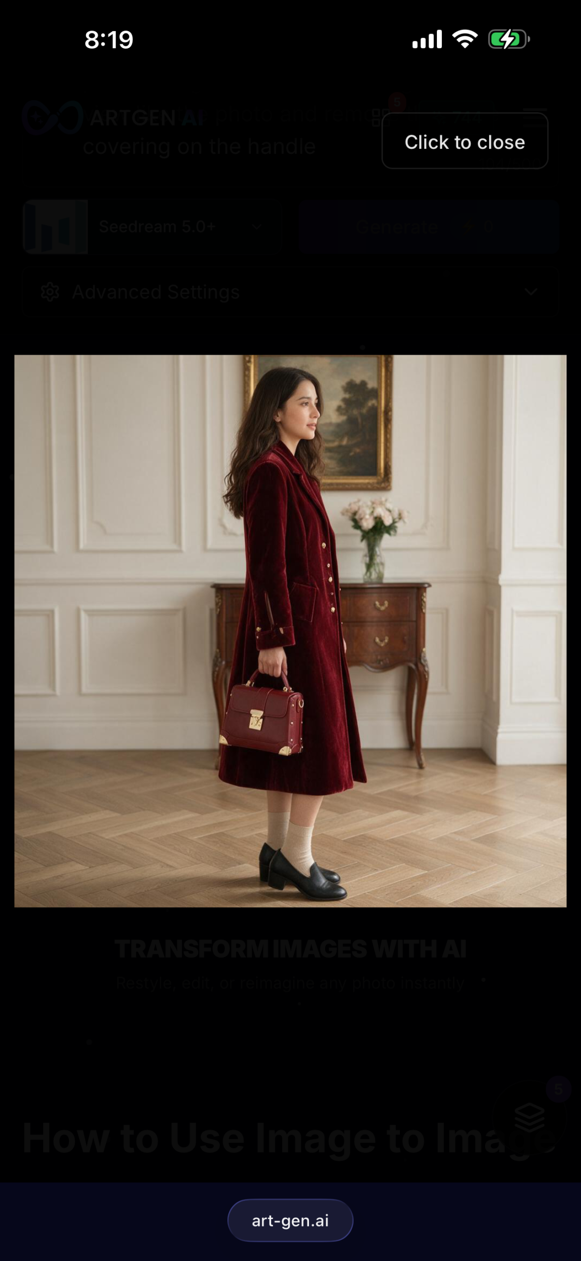 The Windsor Luxe Handbag by Versse - Image 7