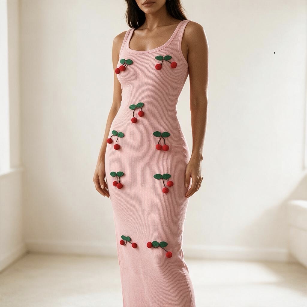 Tank Knit Maxi Dress - Image 4